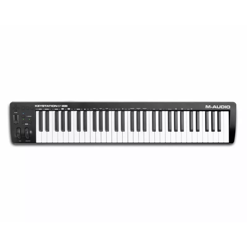 M-AUDIO Keystation 61 MK3 MIDI-Tastatur 61 Tasten USB Schwarz, Weiß