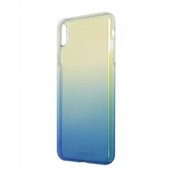 Handyhülle Tellur Soft Jade für iPhone XS Max – blau, weiche Schutzhülle