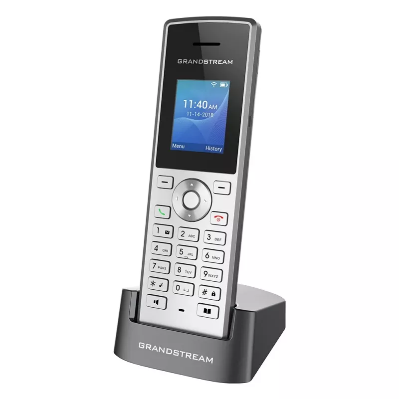 Grandstream Networks WP810 IP-Telefon Schwarz. Metallic 2 Leitungen TFT Wi-Fi