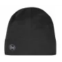 Beanie-Mütze Buff Merino Midweight — Solid Schwarz, Einheitsgröße, Merinowolle, Herbst/Winter, Sport