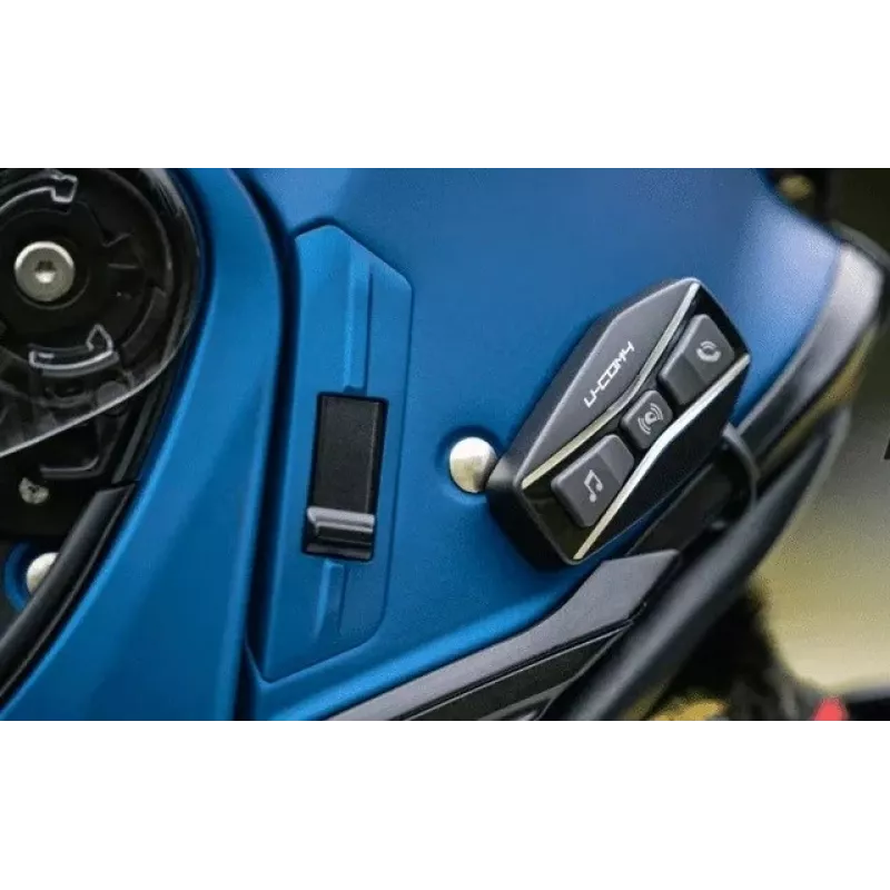 Motorrad-Intercom INTERPHONE TOUR HD, 2 Stk., Bluetooth 4.0, Reichweite 1500 m, bis zu 20 h Akkulaufzeit, schwarz