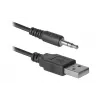 DEFENDER SPK-240 kabelgebundene Desktop-Lautsprecher, 2.0, 6 W RMS, USB-Stromversorgung, 3,5 mm, schwarz