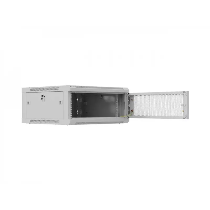 LANBERG wandmontierter 19-Zoll-Installationsschrank 4U 600x600 mm, grau