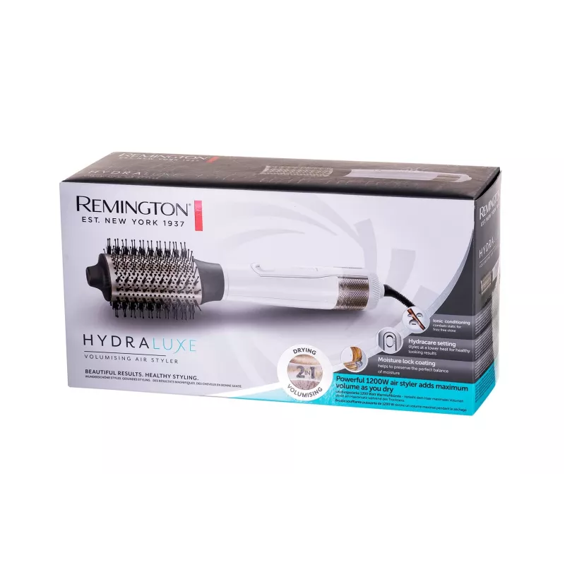 Remington HYDRAluxe AS8901 Warmluftbürste, 1200 W, schwarz/roségold/weiß