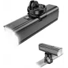 Rockbros RHL1000 24610002001 1000 lm Front-Fahrradlicht + USB-C auf USB-A Kabel, schwarz