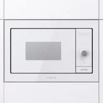 Gorenje BM235G1SYW Weiße Kombi-Mikrowelle Einbau 23 L 900 W