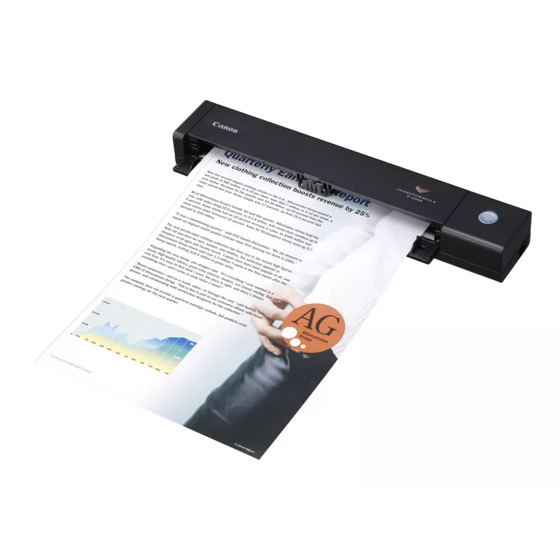 Canon imageFORMULA P-208II Tragbarer Duplex-Dokumentenscanner, 216 x 356 mm, 600 x 600 DPI, 24 Bit, 8 ppm, 6 ppm, 16 ipm