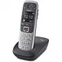Gigaset E560 Telefon DECT-Telefon Rufnummernanzeige Schwarz, Silber