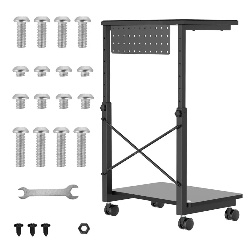 CPU-Rollwagen mit NanoRS-Ablage, max. 80 kg, höhenverstellbar 550–850 mm, RS430
