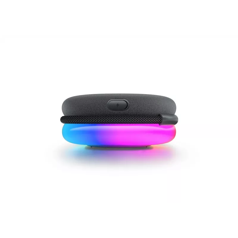 Bluetooth-Lautsprecher Philips TAS2307BK/00 mit integrierten Lichtern, kabellose Audiowiedergabe