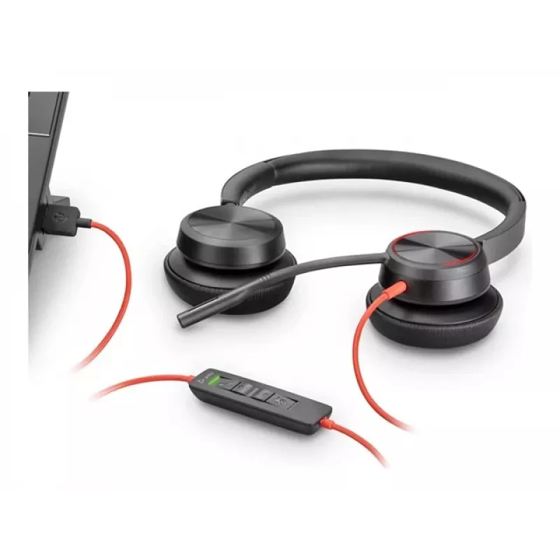 Headset POLY Schwarzwire C5220 Kabelgebundenes USB-C Office Call Center
