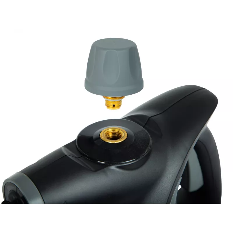 Tragbarer Dampfreiniger BLOW PURE STEAM — 1050 W, 0,35-Liter-Tank, 3,2 bar, max. 130°C, inklusive Boden- und Fensterdüsen