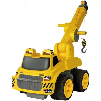 Kran-LKW BIG Power Worker Maxi Kran Gelb 3 bis 7 Jahre