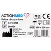 Gewichtsdecke ActionMed KO100AM — therapeutische Schlafhilfe, Druckdecke