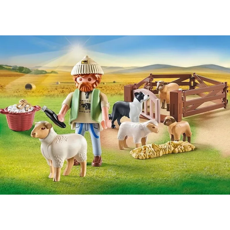 Schäfer-Simulationsspiel mit Schafen Playmobil