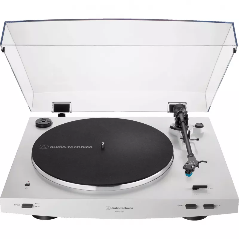 Audio-Technica Automatischer Riemenantrieb-Plattenspieler AT-LP3XBTWH Riemenantrieb, Weiß