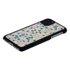Smartphone-Hülle man and wood für iPhone 11 Pro Max – Blaues Dreieck, schwarze Schutzabdeckung