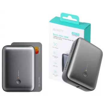 AUKEY 157000 Powerbank 10000 mAh Grau