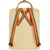 Fjällräven Kanken Rainbow Rucksack Freizeitrucksack Oak Vinylon