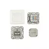 Synergy 21 S216357 - 2 x RJ-45 - 6a - Weiß - 50 mm - 50 mm - 5,6 cm