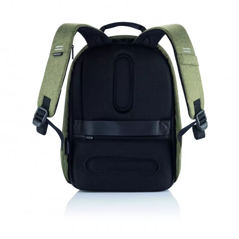 XD-Design Bobby Hero Small Rucksack Casual Rucksack Grün PU-Leder