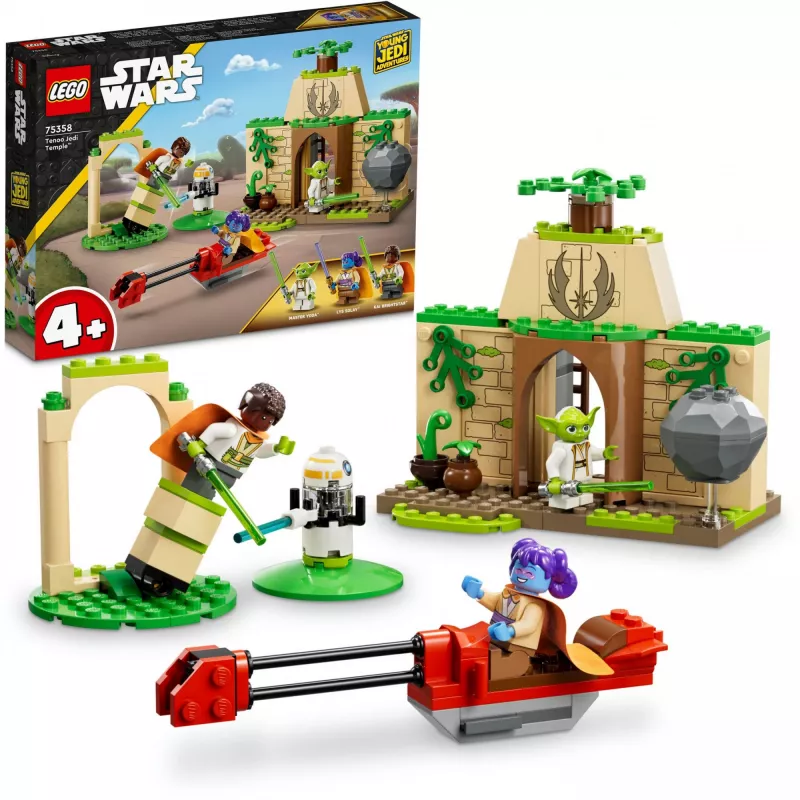 LEGO Bauset Star Wars 75358 Jedi-Tempel auf Tenoo – Konstruktionsspielzeug, Sammler-Spielset