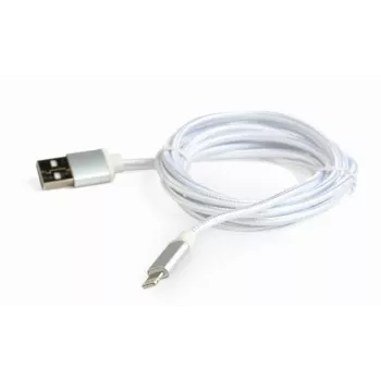 Lightning-Kabel Gembird CCB-MUSB2B-AMLM-6-S 1,8 m Silber