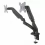 Tischhalterung mit Gasfeder für 2 LEDs / LCDs 13-27 Zoll L-13GD