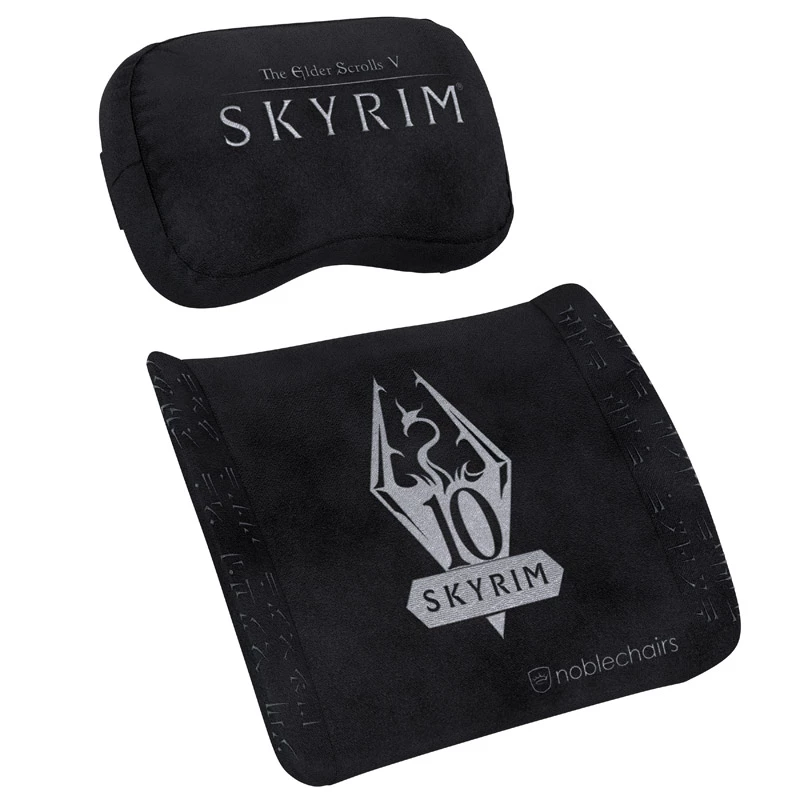 noblechairs Memory Foam Kissenset – SKYRIM Edition
