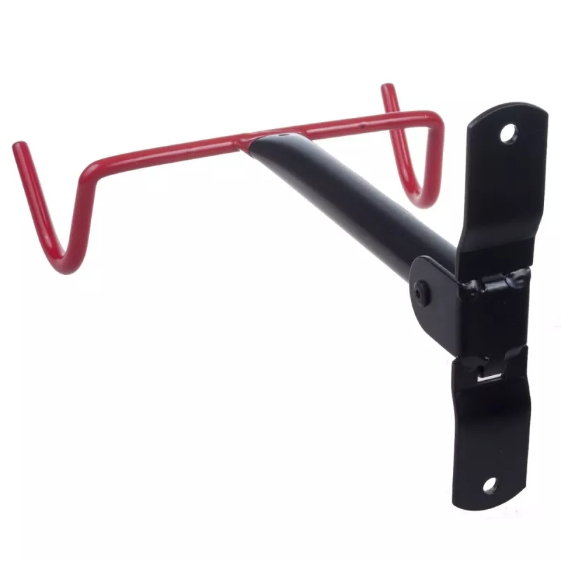 Wandmontierter Fahrradständer MACLEAN MC-430, horizontale Halterung, trägt bis zu 30 kg, schwarz
