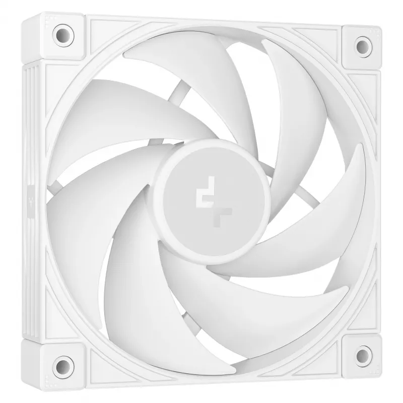 Luftkühler DeepCool AK400 G2 WH, 120-mm-Lüfter, max. Luftdruck 3,33 mmH₂O, 92×132×156 mm, weiß