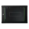 DIGITUS Dynamic Basic DN-19 16-U-EC-SW - Schrank - Netzwerkschrank - geeignet für Wandmontage - Schwarz, RAL 9005 - 12U - 48.3 cm (19)