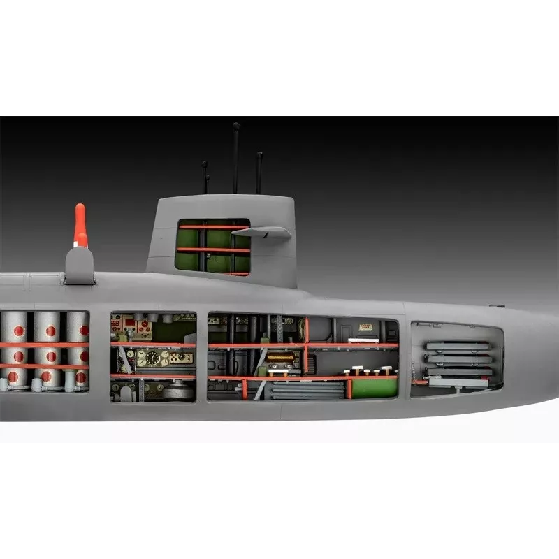 Kunststoff-Modellschiff REVELL S.S.B. Abraham Lincoln 1/253 Maßstab Bausatz