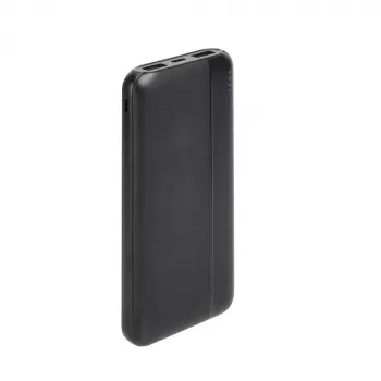 Powerbank USB 10000MAH/VA2031 Schwarz Rivacase
