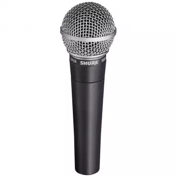 Shure SM58SE - dynamisches, nierenförmiges Gesangsmikrofon mit Schalter