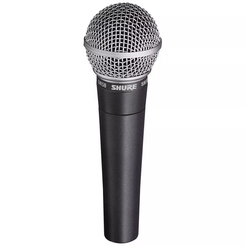 Shure SM58SE - dynamisches, nierenförmiges Gesangsmikrofon mit Schalter