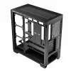 PC-Gehäuse MODECOM Volcano Stellar NF ATX Midi Tower, gehärtetes Glas, schwarz, unterstützt ATX/micro ATX, GPU bis 420 mm, CPU-Kühler 175 mm