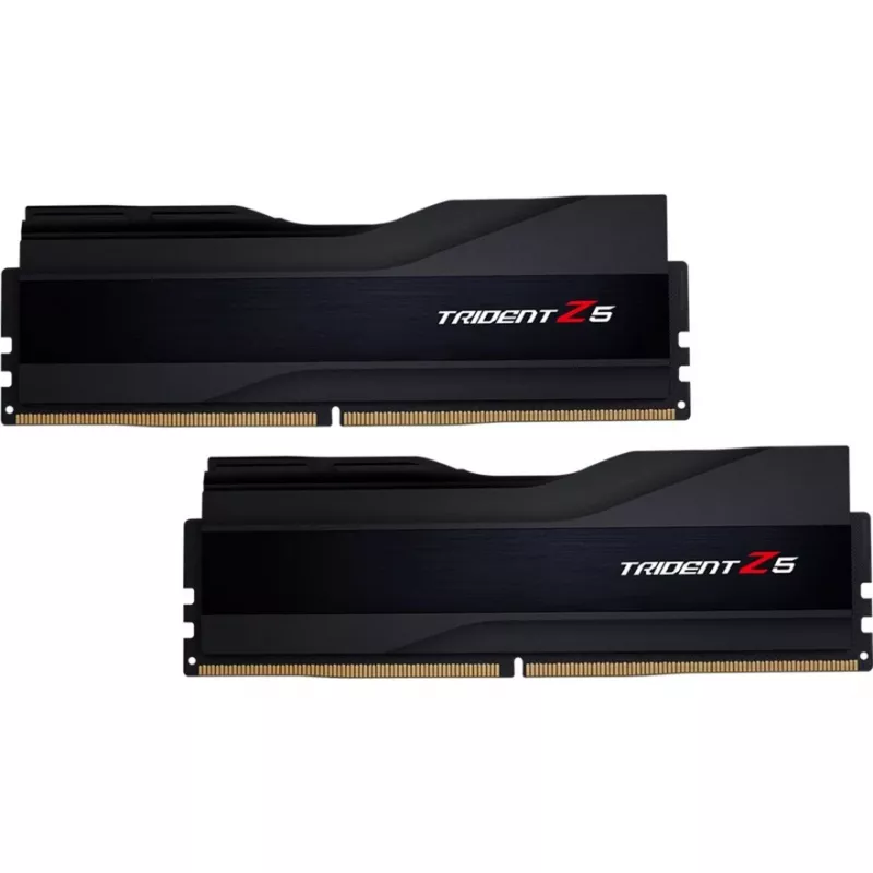 DIMM 64 GB DDR5-6000 (2x 32 GB) Dual-Kit, Speicher schwarz, F5-6000J3238G32GX2-TZ5K, Trident Z5, INTEL XMP