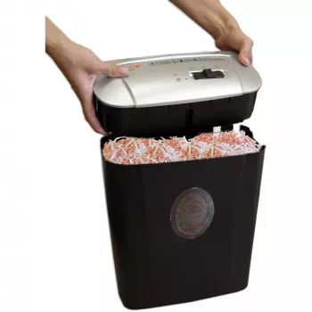Peach PS500-10 Aktenvernichter Kreuzschnitt 72 dB 22 cm Schwarz