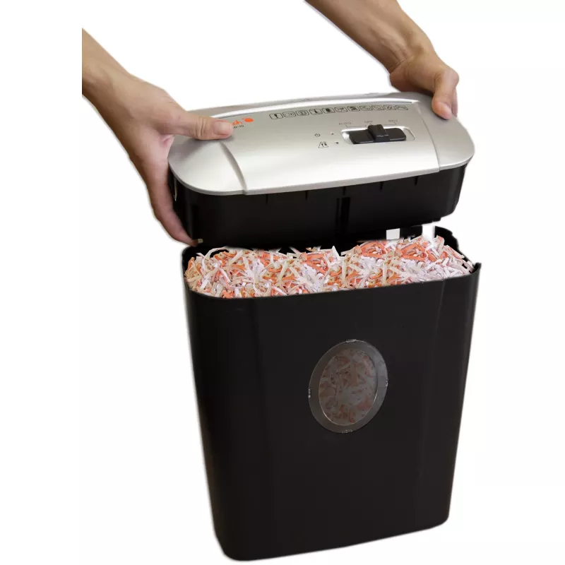 Peach PS500-10 Aktenvernichter Kreuzschnitt 72 dB 22 cm Schwarz