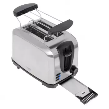 Toaster Adler AD 3222 2 Scheiben 1000 W Silber