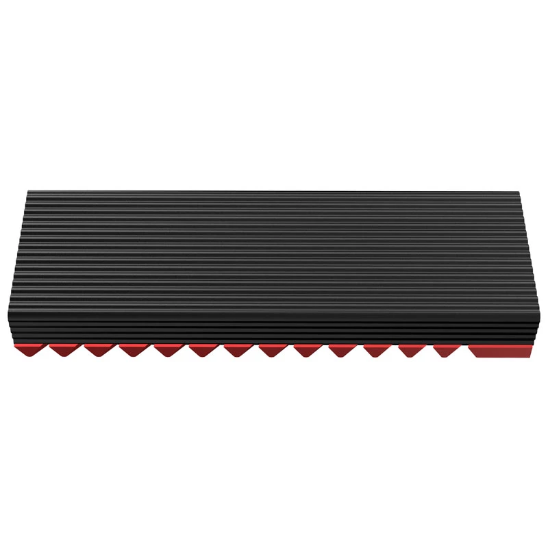 Heatsink/Kühler Jonsbo M.2-3 RED Schwarz Rot 24,4 mm 73 mm 9,6 mm