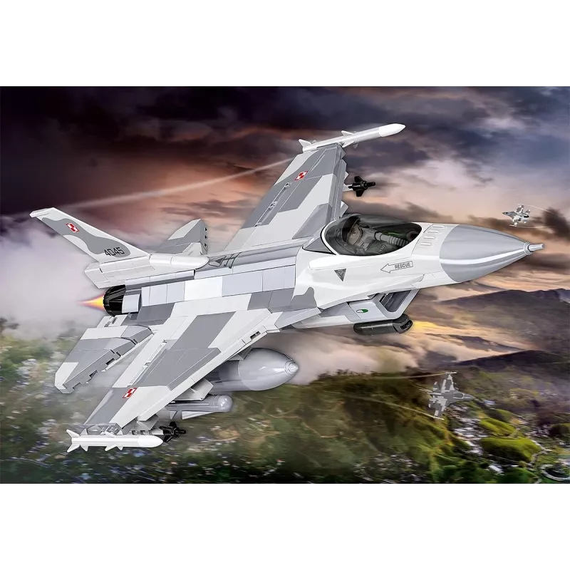 Konstruktionsset Cobi F-16C Fighting Falcon – 463 Teile, Modellbausatz im Maßstab
