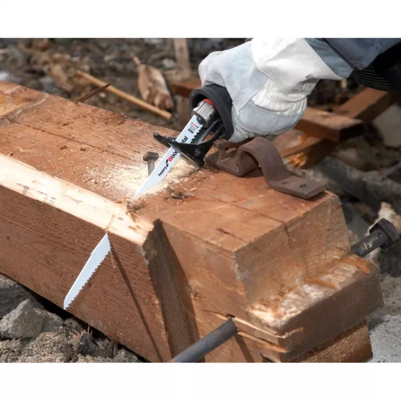 Bosch S 610 DF Heavy for Wood and Metal Säbelsägeblätter, 150 mm, 5 Stück