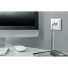 DIGITUS DA-70618 - USB-Ausgang - USB, USB Typ C - 2 USB-Anschlüsse, 1 USB-C-Buchse - 3,1 A - RAL 9003, Signalweiß