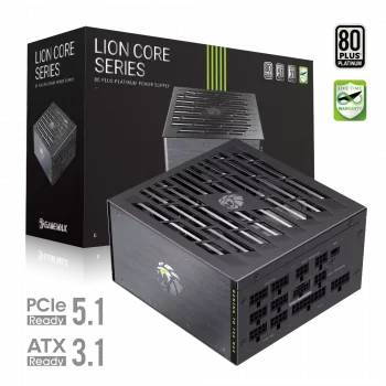 Gamemax Netzteil, 80 PLUS, Platinum | LION CORE 1200P | 1200 W