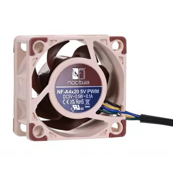 Noctua-Lüfter NF-A4X20 5V PWM — 40×20 mm, 5 V, 4-Pin PWM, 1100–5000 U/min, 9,4 m³/h