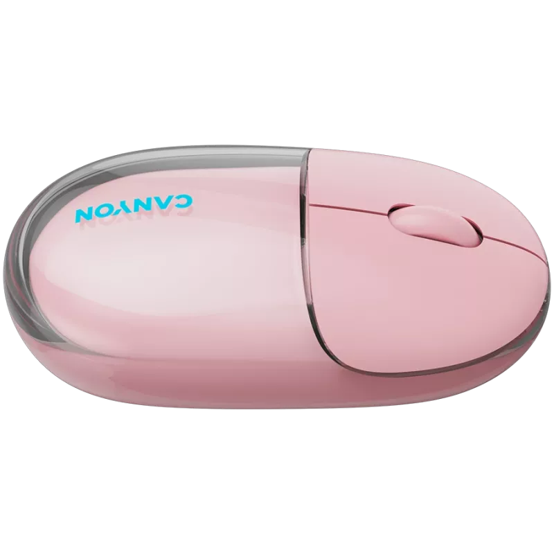 CANYON Maus OnClick 24 BT/ Wireless Transparent/Pink