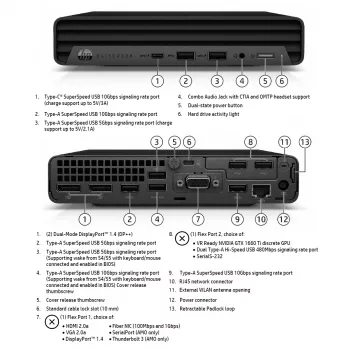 Desktop-Computer HP EliteDesk 800 G6 — Intel Core i5-10500T, 16 GB RAM, 256 GB SSD, Intel UHD Graphics 630, WLAN, Windows 11 Pro