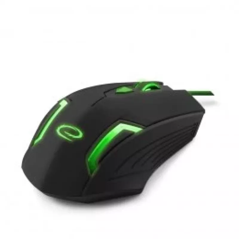 Esperanza MX205 Fighter Maus Gaming Rechtshänder USB Typ-A Optisch 2400 DPI